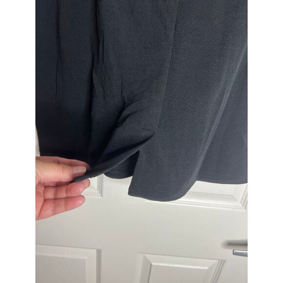 Soncy Women's Stretch Lace-Up Mini Skirt Black NEW ~ Size 3 (22/24) - Picture 3 of 7